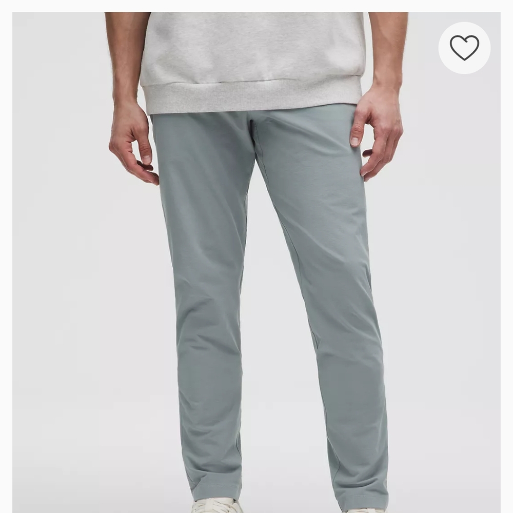 Lululemon Athletica ABC Slim-fit VersaTwill Blue/Gray